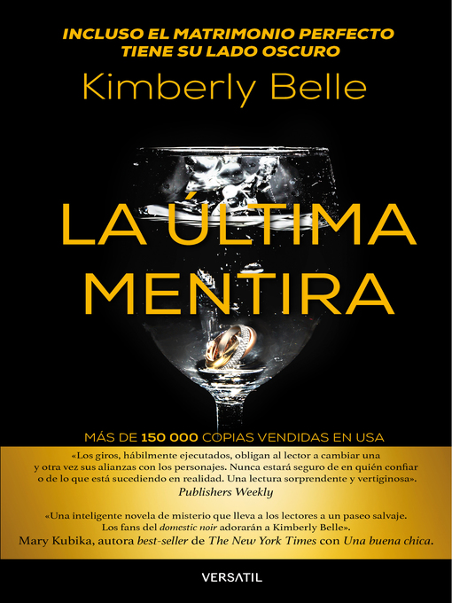 Title details for La última mentira by Kimberly Belle - Wait list